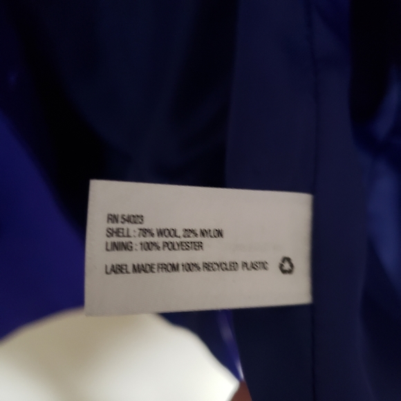 Gap Wool Blend Bright Purple Academy Blazer Size 8 - Picture 11 of 12